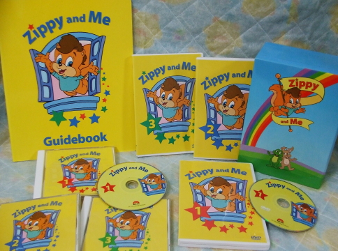 一流メーカー品 ディズニー英語システム　【ZIPPY and ME】CD&DVD 知育玩具
